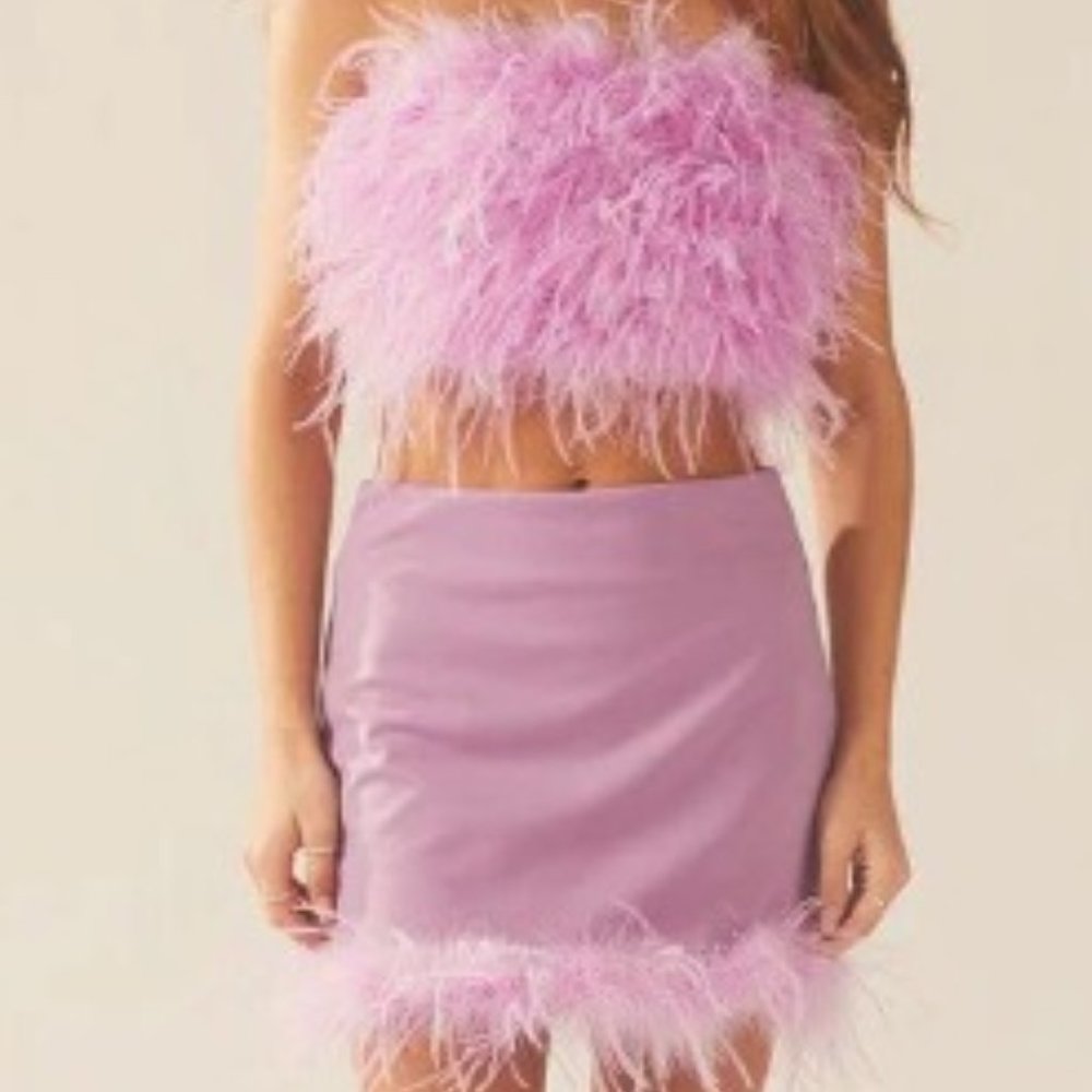 Peppermayo Exclusive - Lucia in Love Skirt Set - Lilac Love - Size 2 / Small